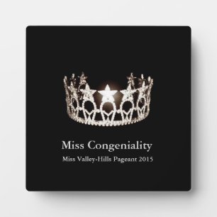 Plaque Miss USA Silver Crown Awards