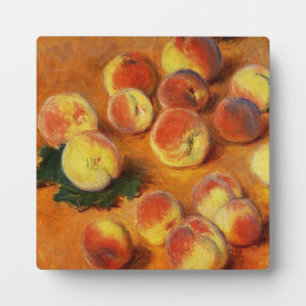 Plaque Monet Peaches