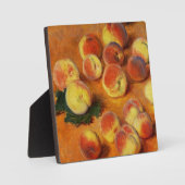 Plaque Monet Peaches (Recto)