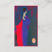 Plaque Moon Fashion ~ Carte de visite (Dos)