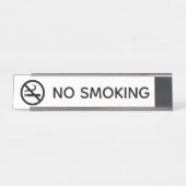 Plaque "No Smoking" (Devant)