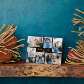 Plaque noire du Modèle photo de la famille personn (Côté)