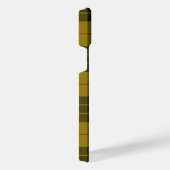 Plaque noire jaune tartan MacLeod (Côté droit)