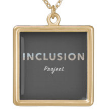 Collier positif de message - le projet d'inclusion