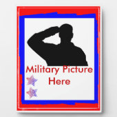 Plaque patriotique commémorative (Devant)