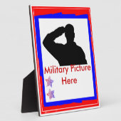 Plaque patriotique commémorative (Côté)