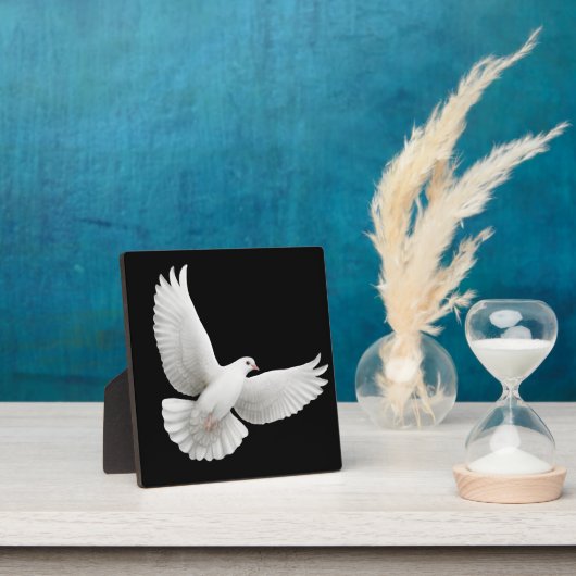 Plaque personnalisable Flying Peace Dove (Insitu)