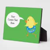 Plaque personnalisée de Pâques (Côté)