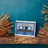 Plaque personnalisée sur bande de cassettes (Côté)