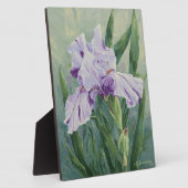 Plaque Photo 0440 Iris Violet (Côté)