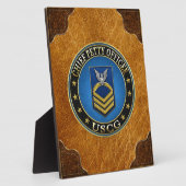 Plaque Photo [100] CG : Chief Petty Officer (CPO) (Côté)