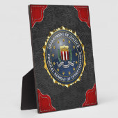 Plaque Photo [100] FBI Special Edition (Côté)