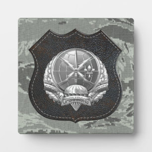 Plaque Photo [100] Insigne SOWT [Crest]