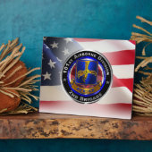 Plaque Photo 101e division aéroportée 2e brigade (Côté)