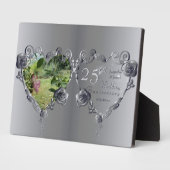 Plaque Photo 10e, 11e, 20e, 25e, 70e Place du Mariage (Côté)