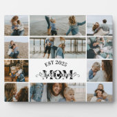 Plaque Photo 11 Custom Photo Collage Best Mom Ever  (Devant)