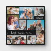 Plaque Photo 11 Photo Collage Meilleure Maman Jamais (Devant)