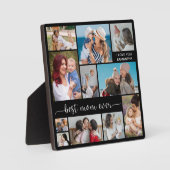 Plaque Photo 11 Photo Collage Meilleure Maman Jamais (Recto)