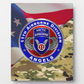 Plaque Photo 11e division aéroportée (Devant)