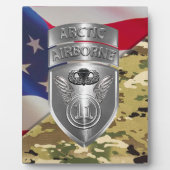Plaque Photo 11e division aéroportée (Devant)