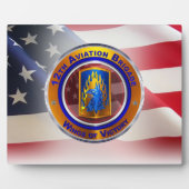 Plaque Photo 12e brigade d'aviation de combat (BAC) (Devant)