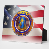 Plaque Photo 12e brigade d'aviation de combat (BAC) (Côté)