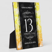 Plaque Photo 13ème anniversaire Mariage de la Citrine (Côté)