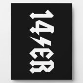 Plaque Photo 14er (Devant)