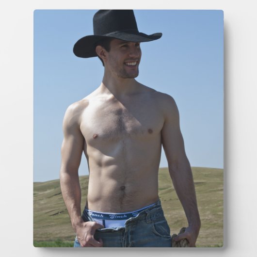 Plaque Photo 15746-RA Cowboy (Devant)