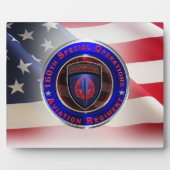 Plaque Photo 160e aviation d'opérations spéciales "NIGHTSTALKER (Devant)