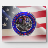 Plaque Photo 160e aviation d'opérations spéciales "NIGHTSTALKER (Devant)