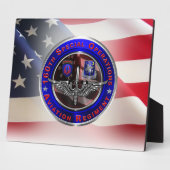 Plaque Photo 160e aviation d'opérations spéciales "NIGHTSTALKER (Côté)