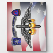 Plaque Photo 160e ESCADRON DE NUIT des opérations spéciales (Devant)