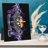 Plaque Photo 160e ESCADRON DE NUIT des opérations spéciales (Côté)