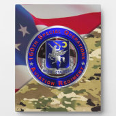 Plaque Photo 160e ESCADRON DE NUIT des opérations spéciales (Devant)