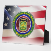 Plaque Photo 16e brigade de police militaire (AIRBORNE) (Côté)