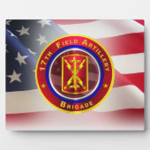 Plaque Photo 17e brigade d'artillerie de campagne (Devant)