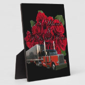 Plaque Photo 18 Roues et une douzaine de Roses (Côté)