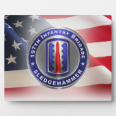 Plaque Photo 197e brigade d'infanterie (Devant)