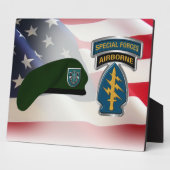 Plaque Photo 19e Groupe des forces spéciales (AIRBORNE) (Côté)