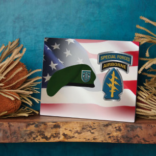 Plaque Photo 19e Groupe des forces spéciales (AIRBORNE)