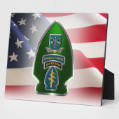 Plaque Photo 19e Groupe des forces spéciales (AIRBORNE) (Côté)