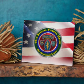 Plaque Photo 19e Groupe des forces spéciales (AIRBORNE) (Côté)