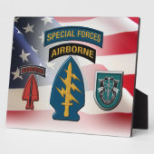 Plaque Photo 19e Groupe des forces spéciales (AIRBORNE) (Côté)