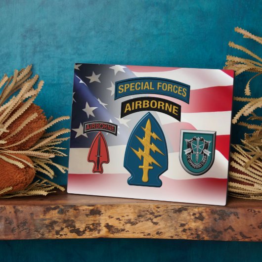 Plaque Photo 19e Groupe des forces spéciales (AIRBORNE) (Côté)