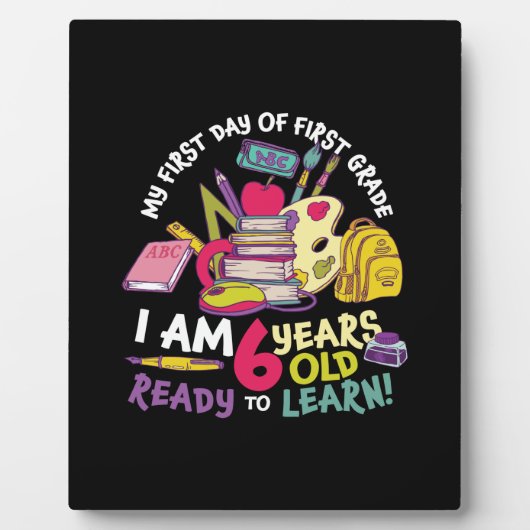 Plaque Photo 1e Jour de première grade (Devant)