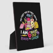 Plaque Photo 1e Jour de première grade (Côté)