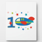 Plaque Photo 1er avion d'anniversaire (Devant)