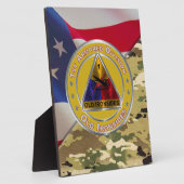 Plaque Photo 1re division blindée (Côté)