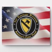 Plaque Photo 1re division de cavalerie (Devant)